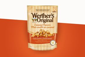 2018: Le maïs soufflé au caramel Werther’s Original est maintenant en vente au Canada!