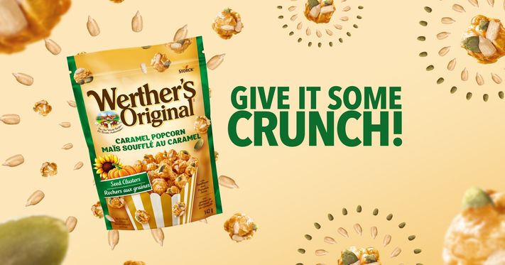 New! Werther’s Original Caramel Popcorn Seed Clusters
